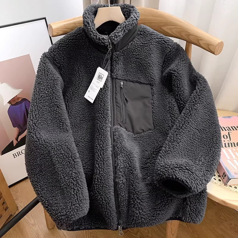 Loose Fit Lamb Velvet Jacket C - đánh giá và giá Corduroy Jacket Men