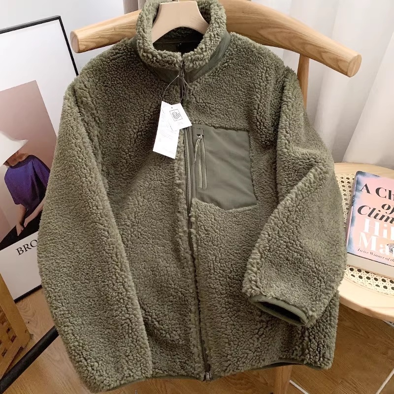 Loose Fit Lamb Velvet Jacket C - đánh giá và giá Corduroy Jacket Men
