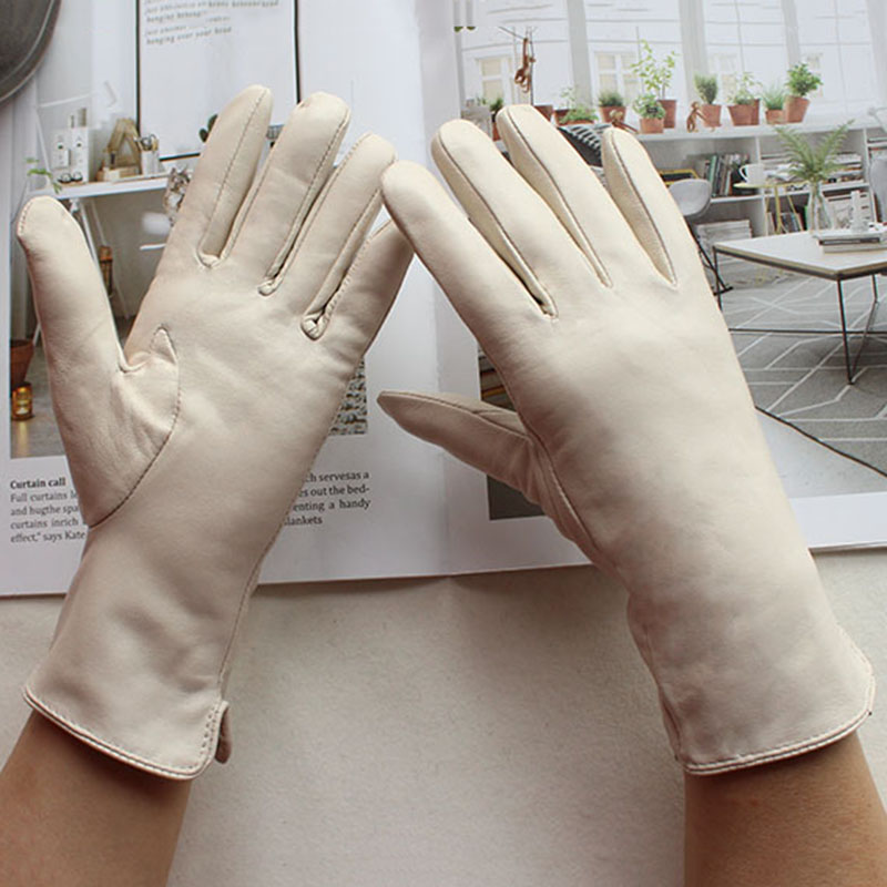 Women's Color Sheepskin Leathe - đánh giá và giá Driving Gloves Leather