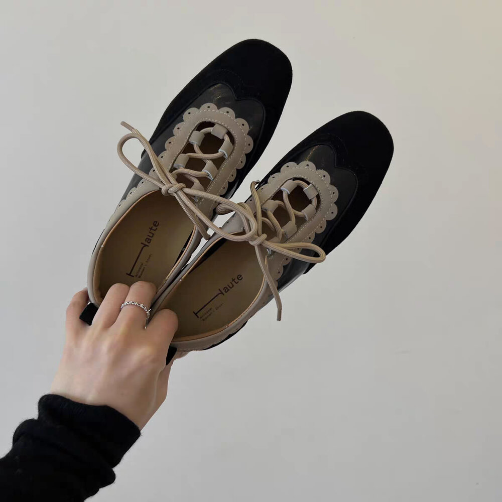 Women's Retro Scalloped Brogue - đánh giá và giá Oxford Shoes Brogue