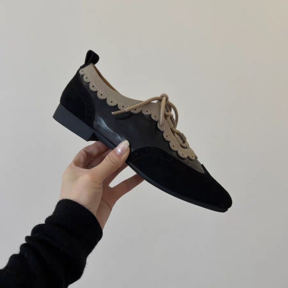 Women's Retro Scalloped Brogue - đánh giá và giá Oxford Shoes Brogue