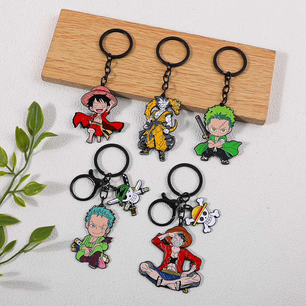 One Piece Anime Keychain Featu - đánh giá và giá Men'S Fashion Accessories