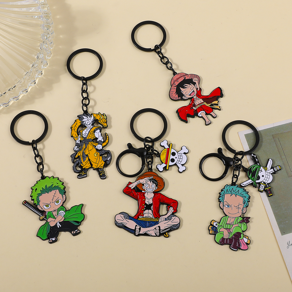 One Piece Anime Keychain Featu - đánh giá và giá Men'S Fashion Accessories