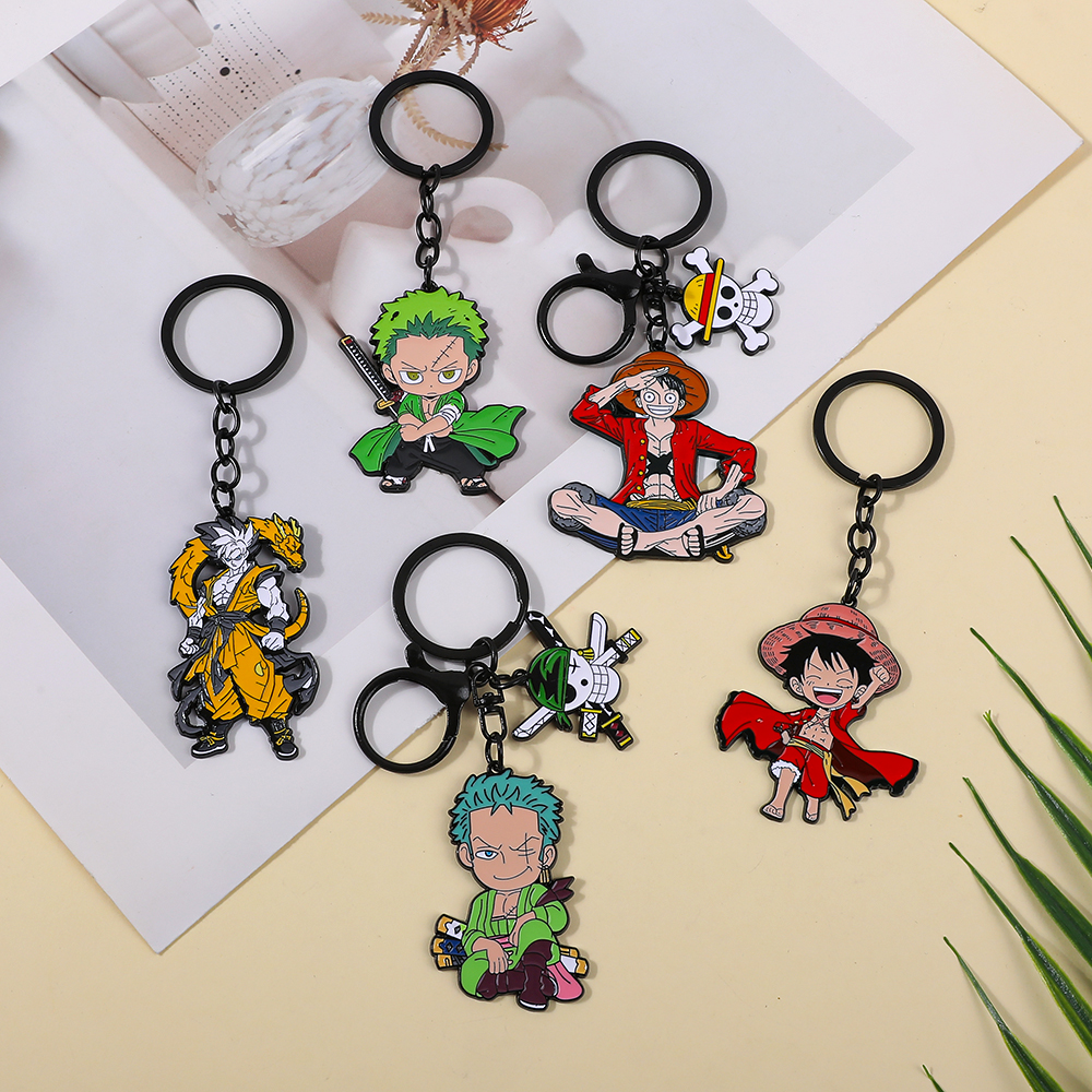 One Piece Anime Keychain Featu - đánh giá và giá Men'S Fashion Accessories