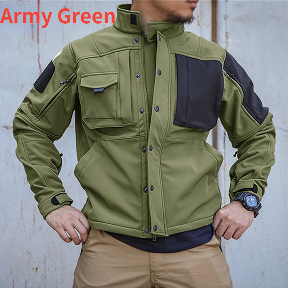 Men's Tactical Sets Winter Sha - đánh giá và giá Corduroy Jacket Men
