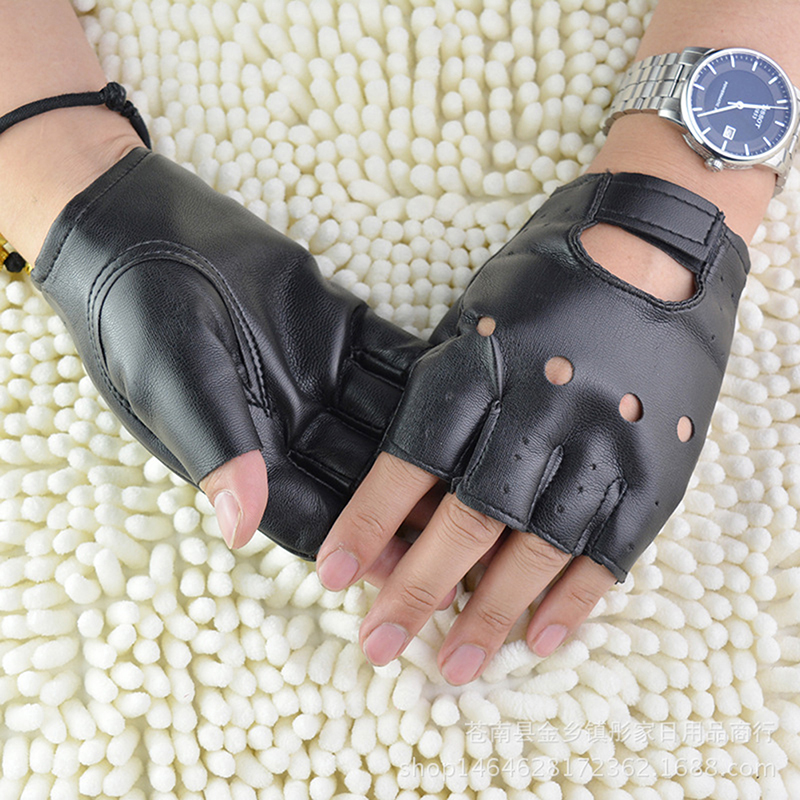 Leather Gloves Black Fingerles - đánh giá và giá Driving Gloves Leather