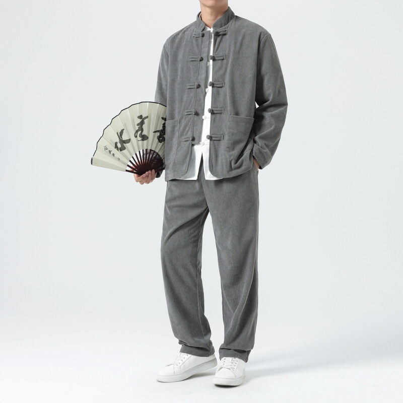 Men Corduroy Sets Men Tang Sui - đánh giá và giá Corduroy Jacket Men