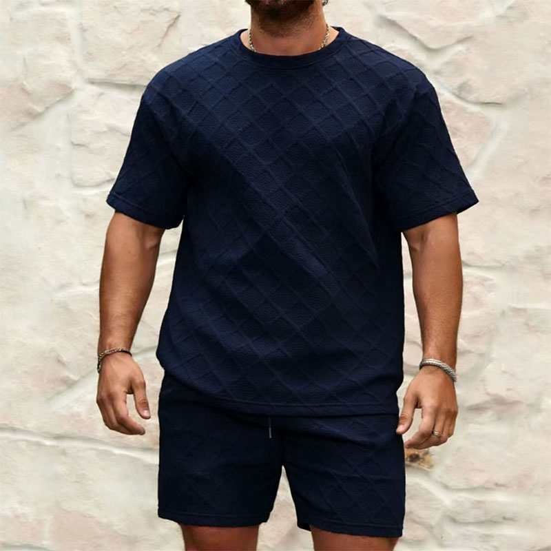 Men Summer New Shorts & T-Shir - đánh giá và giá Men'S Fashion Color