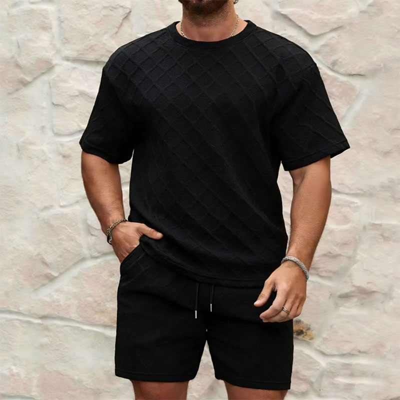 Men Summer New Shorts & T-Shir - đánh giá và giá Men'S Fashion Color