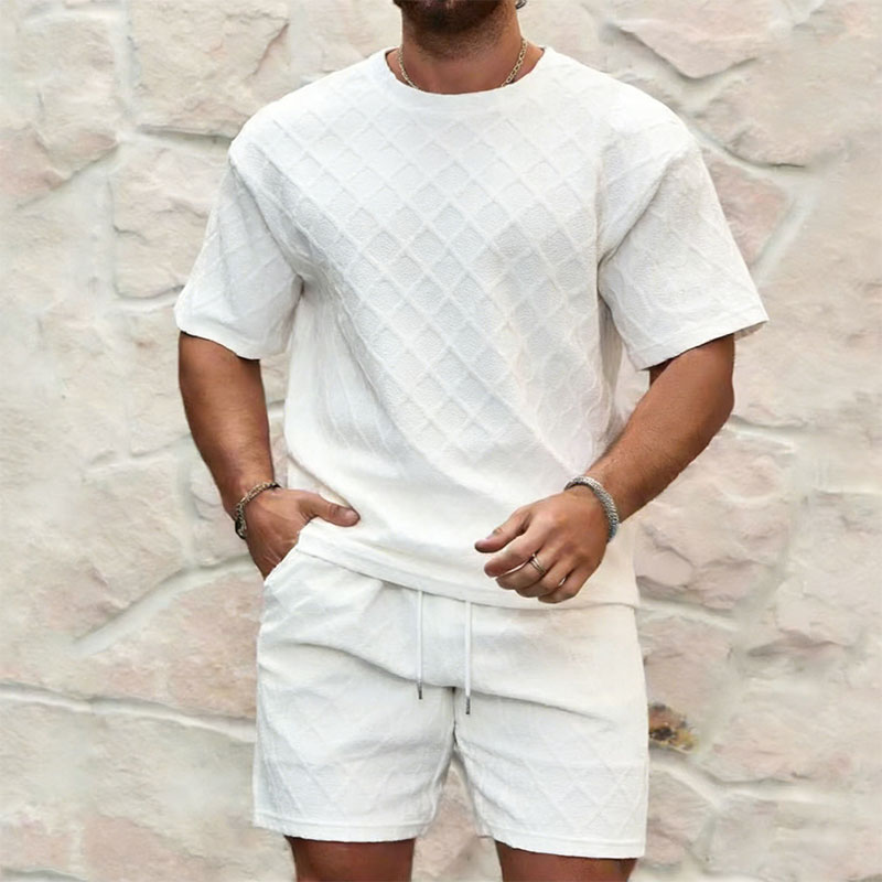 Men Summer New Shorts & T-Shir - đánh giá và giá Men'S Fashion Color
