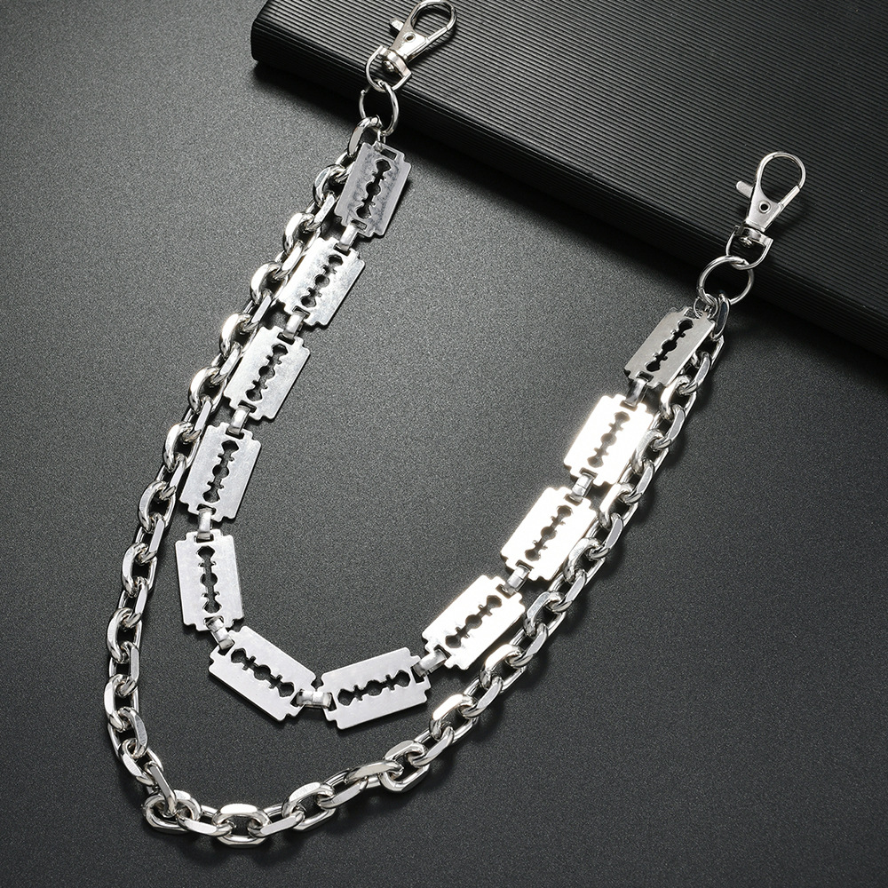 Punk Metal Chain Keychains for - đánh giá và giá Belt Mens Fashion