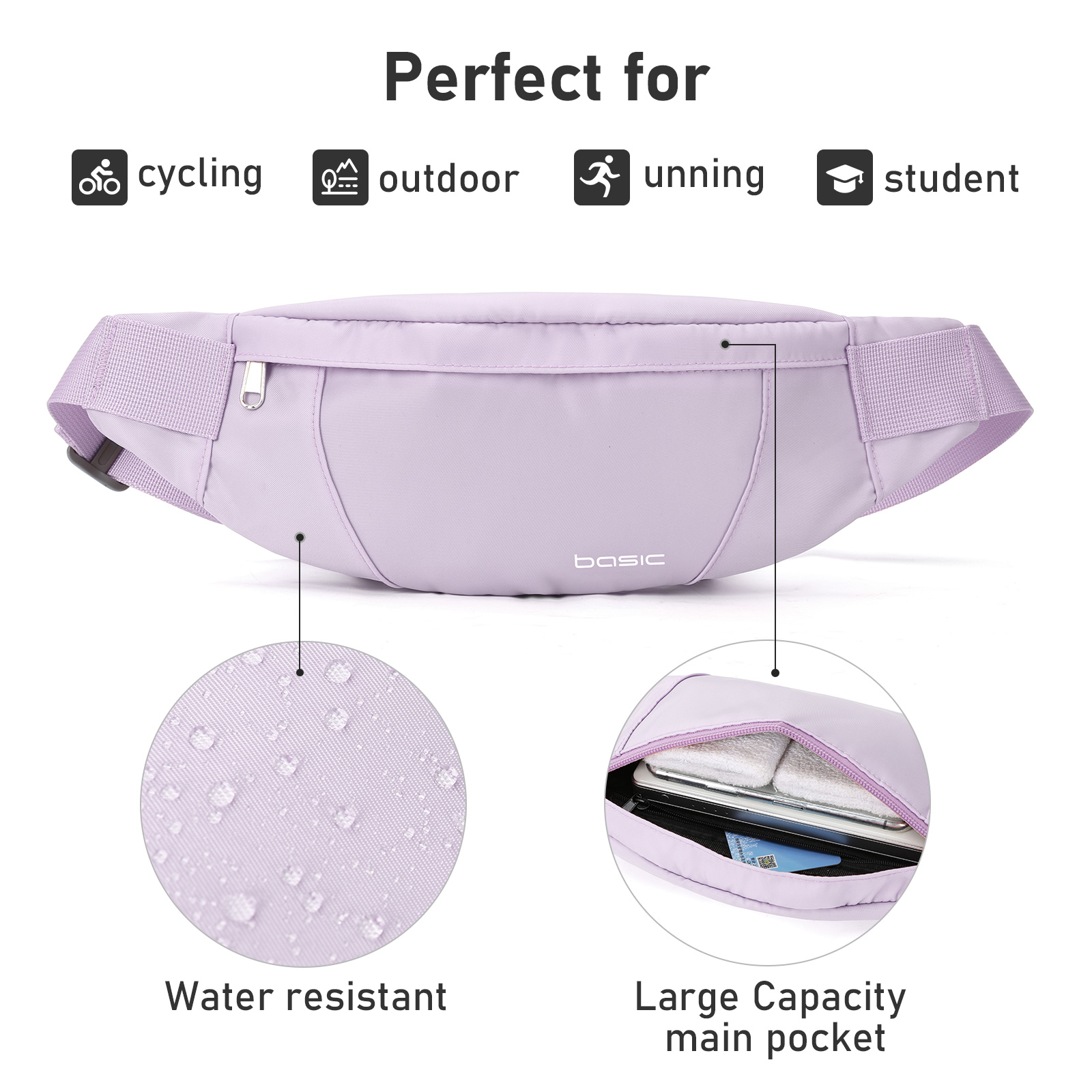 Fashion Running Waist Bag Wate - đánh giá và giá Belt Mens Fashion