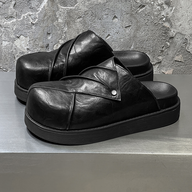 New Trendy Fashionable Men Lea - đánh giá và giá Men'S Fashion Color