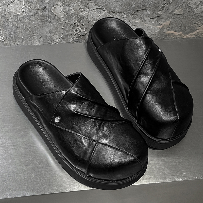 New Trendy Fashionable Men Lea - đánh giá và giá Men'S Fashion Color