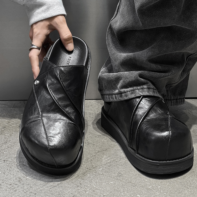 New Trendy Fashionable Men Lea - đánh giá và giá Men'S Fashion Color