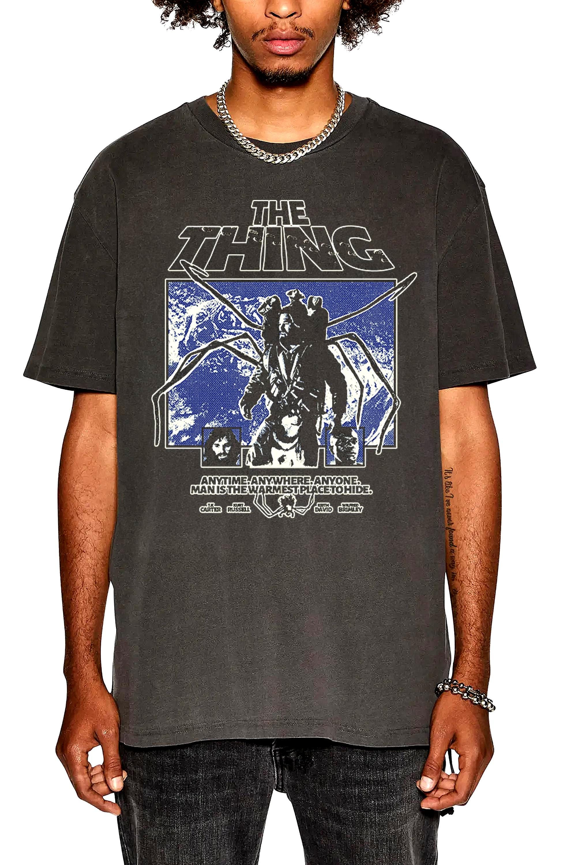 The Thing Movie Poster T-shirt - đánh giá và giá Poster Men Fashion