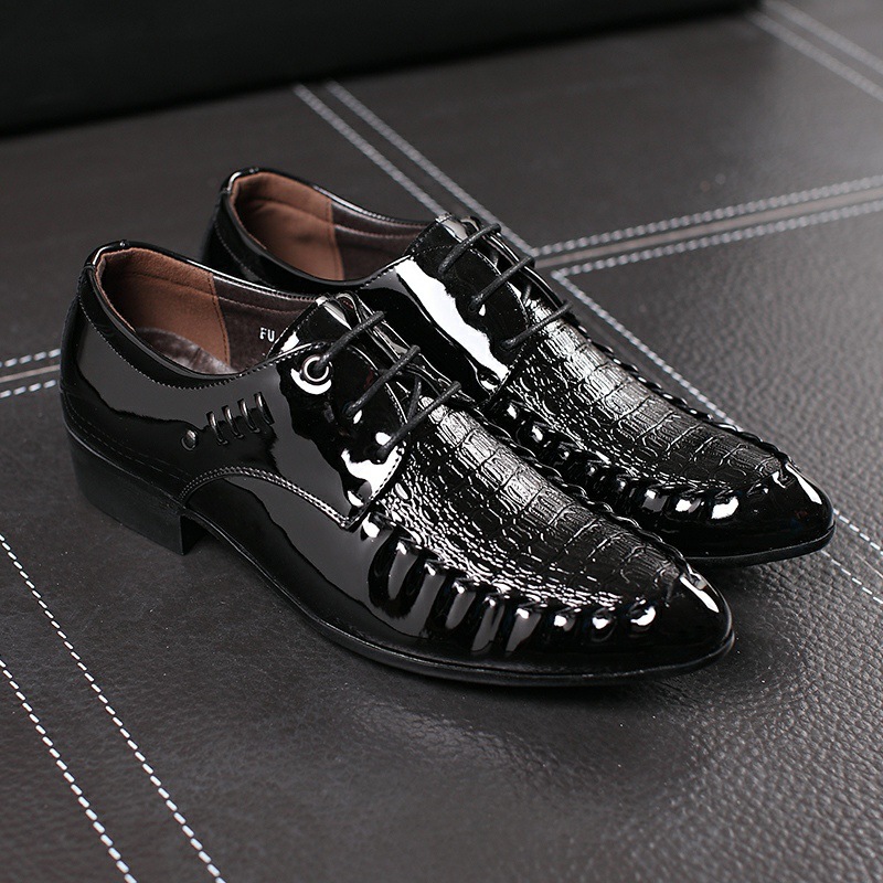 Men's  Dress Leather Shoes Lac - đánh giá và giá Oxford Shoes Brogue
