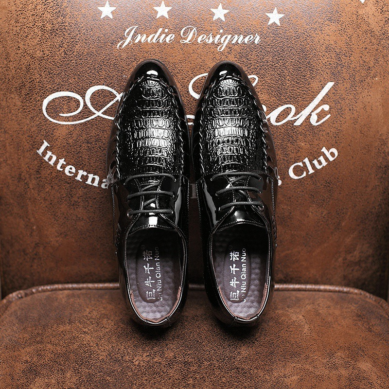 Men's  Dress Leather Shoes Lac - đánh giá và giá Oxford Shoes Brogue
