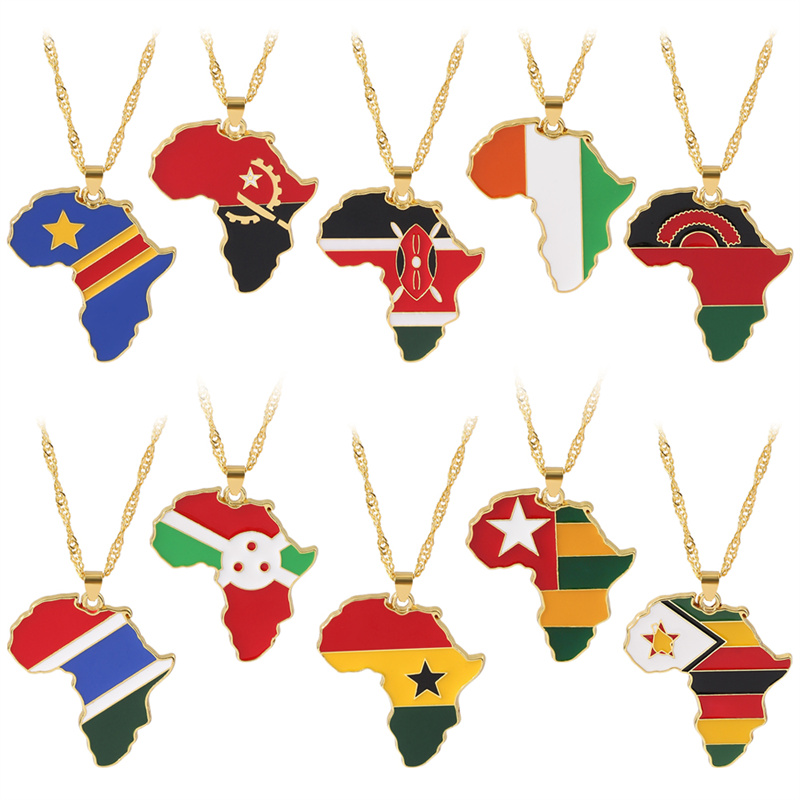 Hip Hop Creative Country Map P - đánh giá và giá Men Fashion Uganda