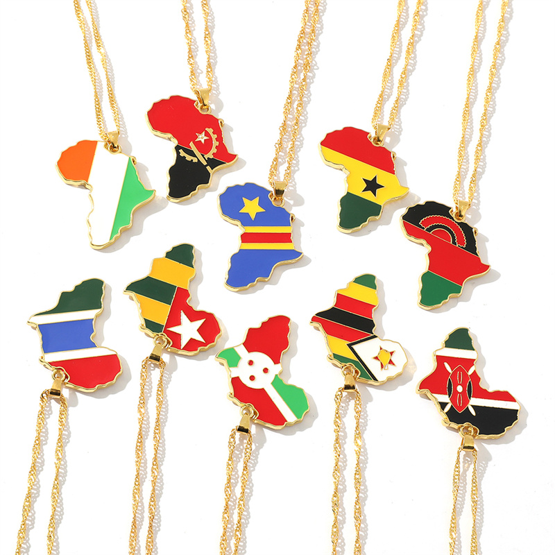 Hip Hop Creative Country Map P - đánh giá và giá Men Fashion Uganda