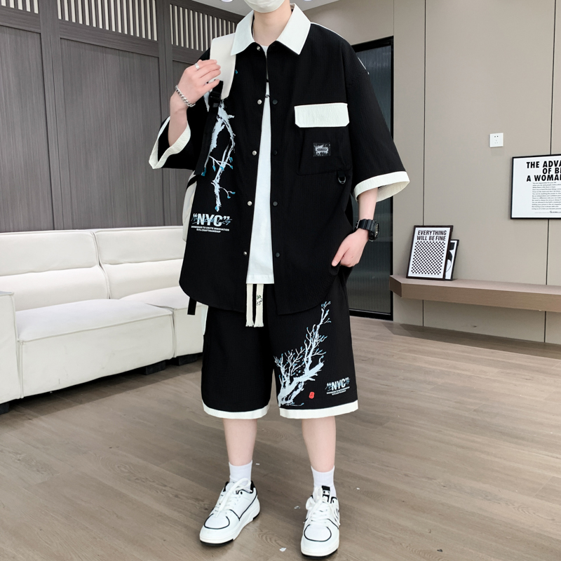 Shirt+shorts 2026 Summer New s - đánh giá và giá Quality Men'S Fashion