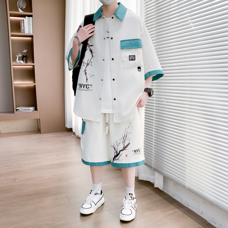 Shirt+shorts 2026 Summer New s - đánh giá và giá Quality Men'S Fashion
