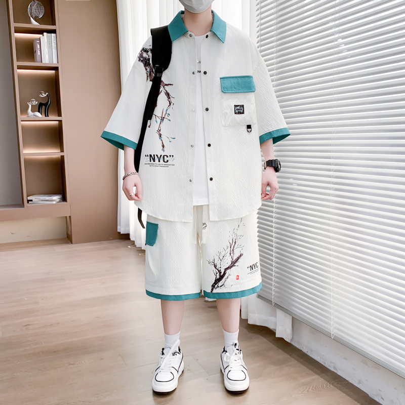Shirt+shorts 2026 Summer New s - đánh giá và giá Quality Men'S Fashion